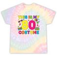 Retro 80's Costume 80s Nostalgia Party Tie-Dye T-Shirts Hazy Rainbow Tie-Dye