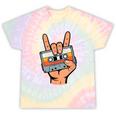 Retro Cassette Tape For 80s & 90s Nostalgia Tie-Dye T-Shirts Hazy Rainbow Tie-Dye