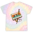 Retro Cassette Tape & Pencil Rewind Nostalgia Party 80s 90s Tie-Dye T-Shirts Hazy Rainbow Tie-Dye Retro Cassette Tape & Pencil Rewind Nostalgia Party 80s 90s Tie-Dye T-Shirts Hazy Rainbow Tie-Dye