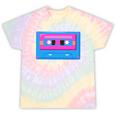 Retro Cassette Tape Tee 90s Nostalgia Aesthetic Tie-Dye T-Shirts Hazy Rainbow Tie-Dye Retro Cassette Tape Tee 90s Nostalgia Aesthetic Tie-Dye T-Shirts Hazy Rainbow Tie-Dye