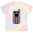 Retro Cell Vintage Mobile Phone 90s Nostalgia Vaporwave Fun Tie-Dye T-Shirts Hazy Rainbow Tie-Dye Retro Cell Vintage Mobile Phone 90s Nostalgia Vaporwave Fun Tie-Dye T-Shirts Hazy Rainbow Tie-Dye