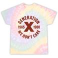 Retro Gen X 1965-1980 Sarcastic Nostalgia Graphic Tie-Dye T-Shirts Hazy Rainbow Tie-Dye Retro Gen X 1965-1980 Sarcastic Nostalgia Graphic Tie-Dye T-Shirts Hazy Rainbow Tie-Dye