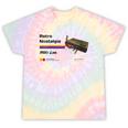 Retro Nostalgia 1980s Love Graphic Tie-Dye T-Shirts Hazy Rainbow Tie-Dye