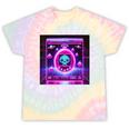 Retro Nostalgia Vaporwave- Error 404 Tie-Dye T-Shirts Hazy Rainbow Tie-Dye