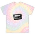 Retro Pager 90s Nostalgia Tie-Dye T-Shirts Hazy Rainbow Tie-Dye