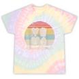 Retro Snack Goals Icon Nostalgia Tie-Dye T-Shirts Hazy Rainbow Tie-Dye