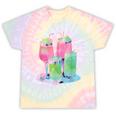 Retro Soft Drinks 80s 90s Nostalgia Cute Anime Aesthetic Tee Tie-Dye T-Shirts Hazy Rainbow Tie-Dye