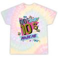 Retro Vintage 00's Baby 10's Made Me Nostalgia Classic Tie-Dye T-Shirts Hazy Rainbow Tie-Dye