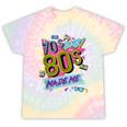 Retro Vintage 70's Baby 80's Made Me Nostalgia Classic Tie-Dye T-Shirts Hazy Rainbow Tie-Dye