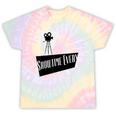 Showtime Every Moment Cinema Nostalgia Film Buff Humor Tie-Dye T-Shirts Hazy Rainbow Tie-Dye
