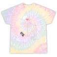Stuck In The 80S Music Tee Walkman Cassette Nostalgia Tie-Dye T-Shirts Hazy Rainbow Tie-Dye