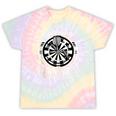 I Survived Lawn Darts Classic Yard Nostalgia Game Fun Tie-Dye T-Shirts Hazy Rainbow Tie-Dye
