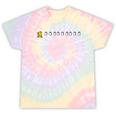 Thanksgiving Fun Nostalgia Pixels Shopping Therapy Tie-Dye T-Shirts Hazy Rainbow Tie-Dye