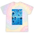 Trippy Weirdcore Frutiger Aero Surreal Eyeballs Y2K Tie-Dye T-Shirts Hazy Rainbow Tie-Dye