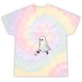 I Used To Be Somebody Nostalgia Halloween Spooky Season Tie-Dye T-Shirts Hazy Rainbow Tie-Dye
