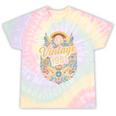 Vintage 1981 Retro Badge Nostalgia Eighties Compass Skull Tie-Dye T-Shirts Hazy Rainbow Tie-Dye
