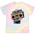 Vintage 80s 90s Retro Boombox Music Hip Hop Nostalgia Party Tie-Dye T-Shirts Hazy Rainbow Tie-Dye Vintage 80s 90s Retro Boombox Music Hip Hop Nostalgia Party Tie-Dye T-Shirts Hazy Rainbow Tie-Dye
