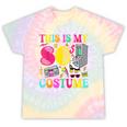 Vintage 80s Vibes Costume Nostalgia 1980s Fashion Cassette Tie-Dye T-Shirts Hazy Rainbow Tie-Dye