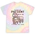 Vintage Biden Please Be Patient With Me I'm From The 1900s Tie-Dye T-Shirts Hazy Rainbow Tie-Dye