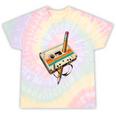 Vintage Pencil Rewind Cassette Tape Nostalgia Party 80s 90s Tie-Dye T-Shirts Hazy Rainbow Tie-Dye Vintage Pencil Rewind Cassette Tape Nostalgia Party 80s 90s Tie-Dye T-Shirts Hazy Rainbow Tie-Dye