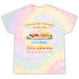 Vintage Please Be Patient With Me I'm From The 1900s Tie-Dye T-Shirts Hazy Rainbow Tie-Dye