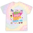 Vintage Retro 80's Baby 90's Made Me 1980s 1990s Nostalgia Premium Tri-Blend Tie-Dye T-Shirts Hazy Rainbow Tie-Dye
