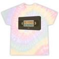Vintage VHS Tape Humor Retro Nostalgia Graphic Tie-Dye T-Shirts Hazy Rainbow Tie-Dye