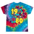 1980 Retro Raised In The 80s Old School Nostalgia Vibes Tie-Dye T-Shirts Festival Tie-Dye