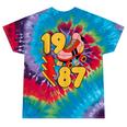 1987 Retro Roller Skate Vintage 80s Nostalgia Collector Tie-Dye T-Shirts Festival Tie-Dye