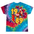 1989 Retro Roller Skate Vintage 80s Nostalgia Collector Tie-Dye T-Shirts Festival Tie-Dye