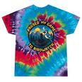 8-Bit Gamer Birder Blue Jay Arcade Nostalgia Nature Tie-Dye T-Shirts Festival Tie-Dye