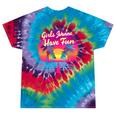 80s Fashion Girls Just Wanna Have Fun 1980s Nostalgia Tie-Dye T-Shirts Festival Tie-Dye