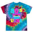80's Vibe Retro Style Cassette Tape Nostalgia 1980s Party Tie-Dye T-Shirts Festival Tie-Dye