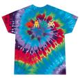 80s Video Game Nostalgia Retro Vintage Arcade Novelty Tie-Dye T-Shirts Festival Tie-Dye