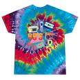 80's Vintage Cassette Tape Nostalgia Mixtape Era 1980s Retro Premium Tri-Blend Tie-Dye T-Shirts Festival Tie-Dye