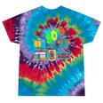 80's Vintage Cassette Tape Nostalgia Mixtape Era 1980s Retro Tie-Dye T-Shirts Festival Tie-Dye