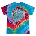 90's Vibe Vintage Style Cassette Tape Nostalgia 1990s Party Premium Tri-Blend Tie-Dye T-Shirts Festival Tie-Dye