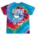 Amusing Wagon Pace Please Be Patient I'm From The 1900s Tie-Dye T-Shirts Festival Tie-Dye