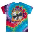 Buffering Glitched CD On Fire 2000s Nostalgia Tie-Dye T-Shirts Festival Tie-Dye