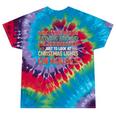 Christmas Lights Nostalgia – Holiday Memory Christmas Spirit Premium Tri-Blend Tie-Dye T-Shirts Festival Tie-Dye