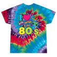 Dad I Love The 80's Retro 80s Nostalgia For Dad Premium Tri-Blend Tie-Dye T-Shirts Festival Tie-Dye