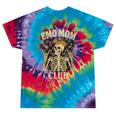 Emo Mom Club Still Rockin Skeleton Nostalgia Women Mother Tie-Dye T-Shirts Festival Tie-Dye