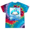 Frutiger Aero Aesthetic Tech Book Butterfly Tie-Dye T-Shirts Festival Tie-Dye