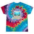 Frutiger Aero Aesthetic Tech The Future That Was Promised Tie-Dye T-Shirts Festival Tie-Dye