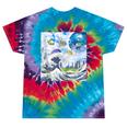 Frutiger Aero Aesthetic Tech Great Wave Of Kanagawa Fishes Tie-Dye T-Shirts Festival Tie-Dye Frutiger Aero Aesthetic Tech Great Wave Of Kanagawa Fishes Tie-Dye T-Shirts Festival Tie-Dye