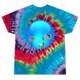 Frutiger Aero Aesthetic Tech Orb Fishes Raglan Baseball Tee Tie-Dye T-Shirts Festival Tie-Dye