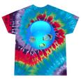 Frutiger Aero Aesthetic Tech Orb Fishes Tie-Dye T-Shirts Festival Tie-Dye