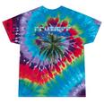 Frutiger Aero Palm Tree Y2k Aesthetic 2000s Trend Tie-Dye T-Shirts Festival Tie-Dye