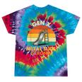Gen X Slide Strong Generation X Gen Xer Nostalgia Tie-Dye T-Shirts Festival Tie-Dye