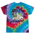 Holiday Scene Nostalgia North Pole Tree Farm Merry Christmas Tie-Dye T-Shirts Festival Tie-Dye
